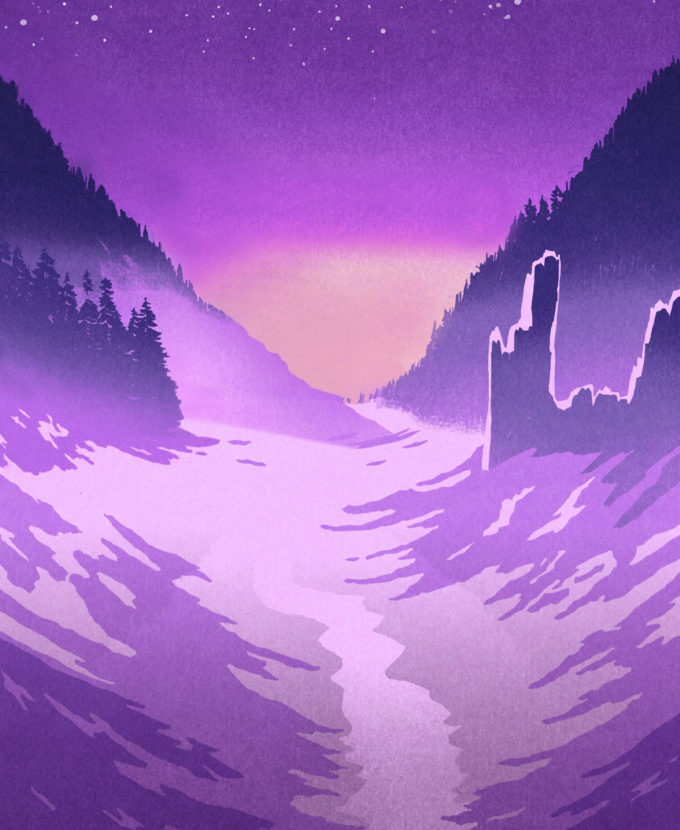 Valley of the strange without title